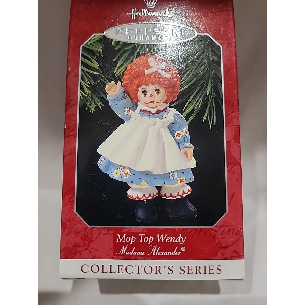 HALLMARK 1998 Mop Top Wendy Madame Alexander ORNAMENT